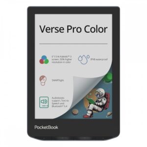 E-book PocketBook Verse Pro Color + Shell Cover black 6"