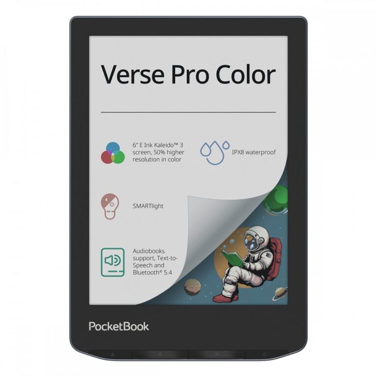 E-book PocketBook Verse Pro Color + Shell Cover black 6"