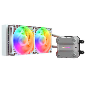 Ftohës për procesor  K COUGAR Poseidon Ultra 240 ARGB / Water Cooling - White