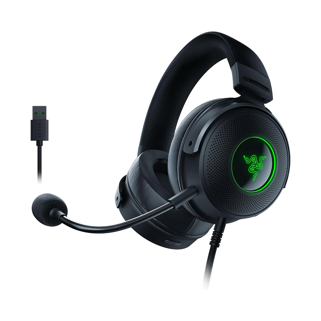 Kufje Gaming Razer Kraken V3 HyperSense – Zezë - Figura 2
