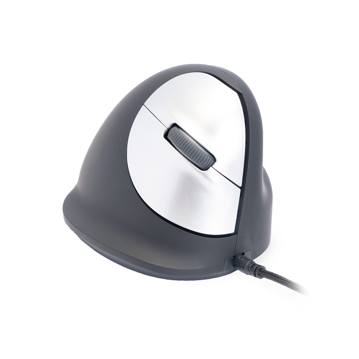 Maus me kabllo R-Go HE Ergonomic -Zezë/Bardhë