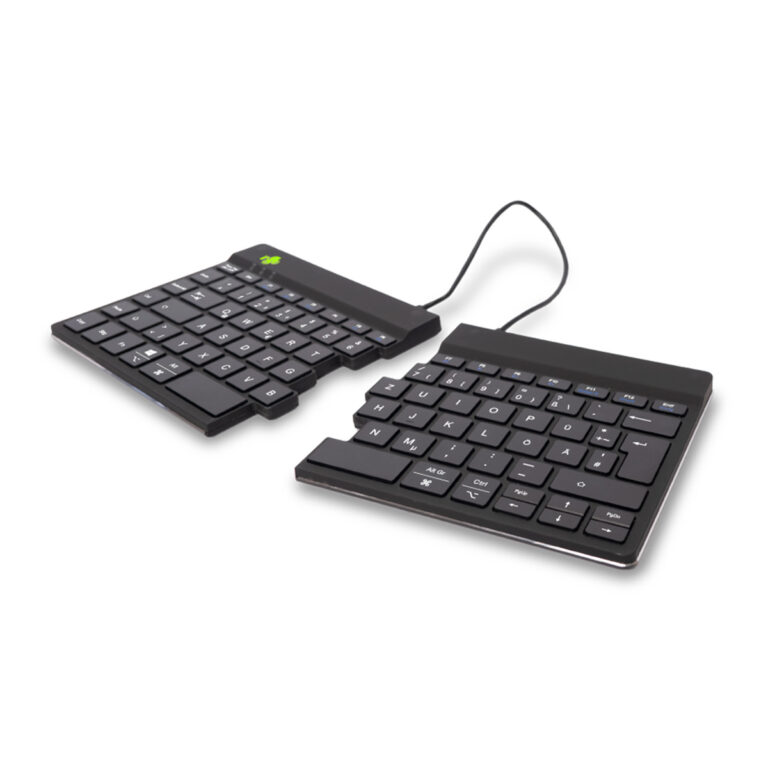 Tastierë pa kabllo R-Go Split Break Ergonomic Bluetooth / QWERTZ - Zezë