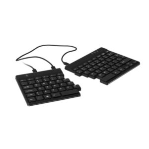 Tastierë me kabllo ergonomike R-Go Split Break / QWERTZ  - Zezë