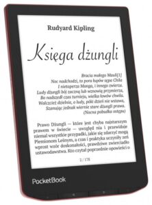 E-book PocketBook Verse Pro (634) / 6 inch / 512MB / 16GB / Bluetooth / Wi-Fi / Touchscreen / E kuqe