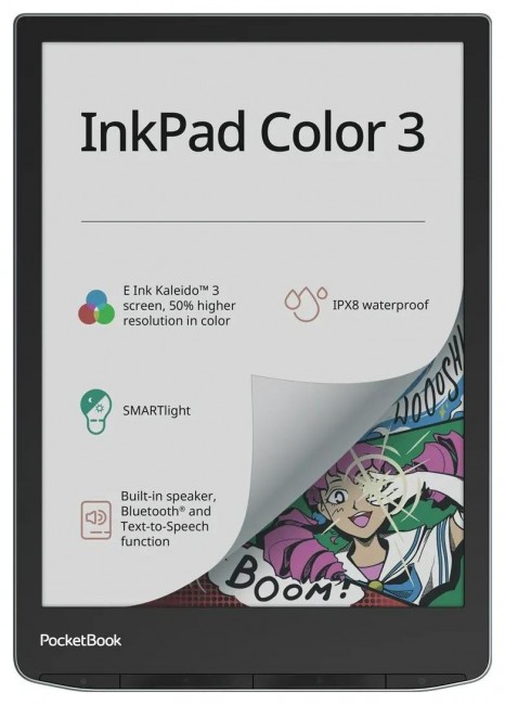 E-book PocketBook 743 InkPad Color 3 Storme sea / 7.8 inch / 32GB / e zez