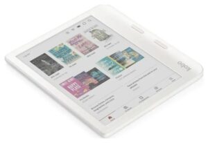 E-book Kobo Libra Colour / 7 inch / 1GB / 32GB / Touchscreen / Bluetooth / Wi-Fi / E bardhë