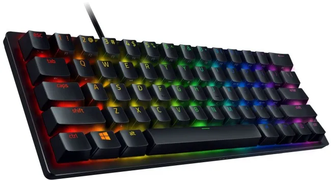 Tastierë Gaming Razer Huntsman Mini Purple Switch / Wired / QWERTY / US Language - Zezë - Figura 3