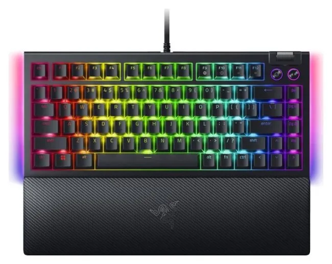 Tastierë Gaming Razer BlackWidow V4 75% Mechanical / Wired / QWERTY / US Language - Zezë