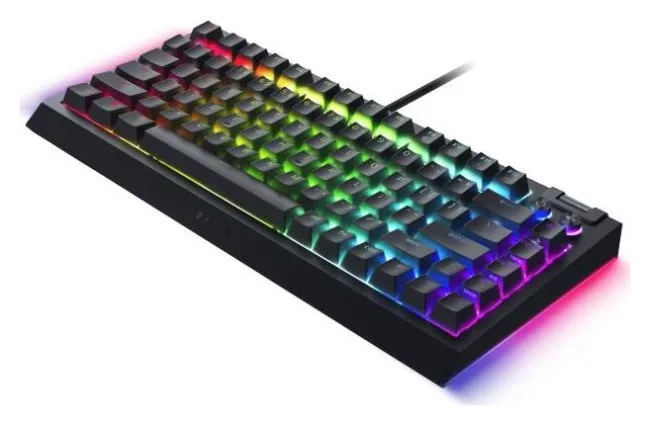 Tastierë Gaming Razer BlackWidow V4 75% Mechanical / Wired / QWERTY / US Language - Zezë - Figura 4