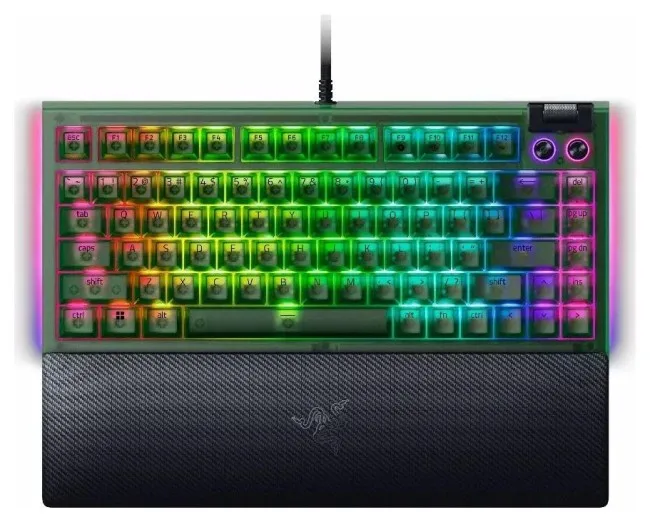 Tastierë Gaming Razer BlackWidow V4 75% Phantom - Gjelbër