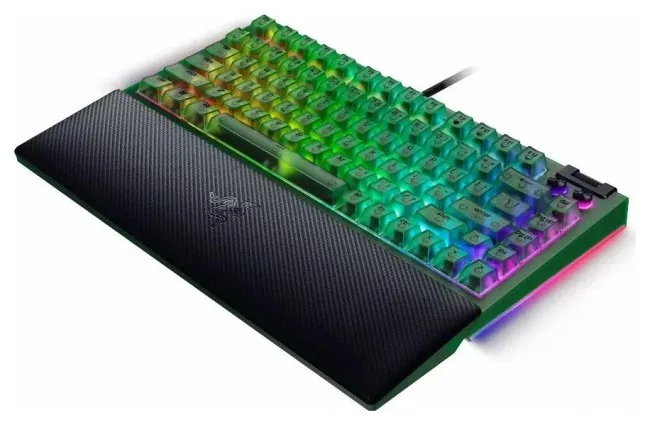 Tastierë Gaming Razer BlackWidow V4 75% Phantom - Gjelbër - Figura 4