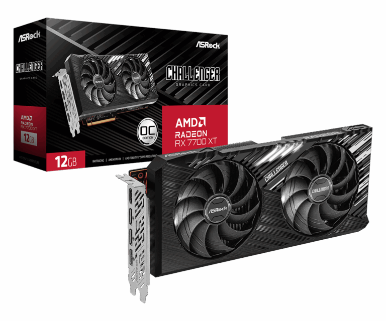 Kartel Grafike ASRock RX7700XT Challenger 12G OC / 12GB GDDR6 / e zez