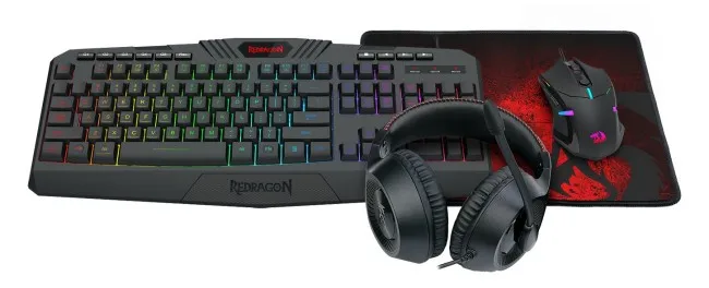 Set Gaming Redragon S101-BA-3 Combo 4in1 - Zezë