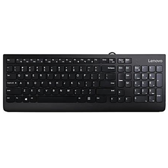Tastierë me Kabllo Lenovo 300 USB / FN Hot Keys / US English / 1.80 m