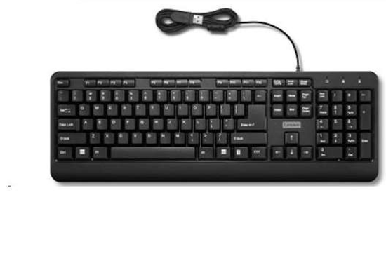 Tastierë me Kabllo Lenovo 160 – Zezë