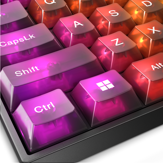 Tastierë Gaming Lenovo Legion K510 Mini Pro RGB / Backlight & Translucent Keycaps - Figura 5