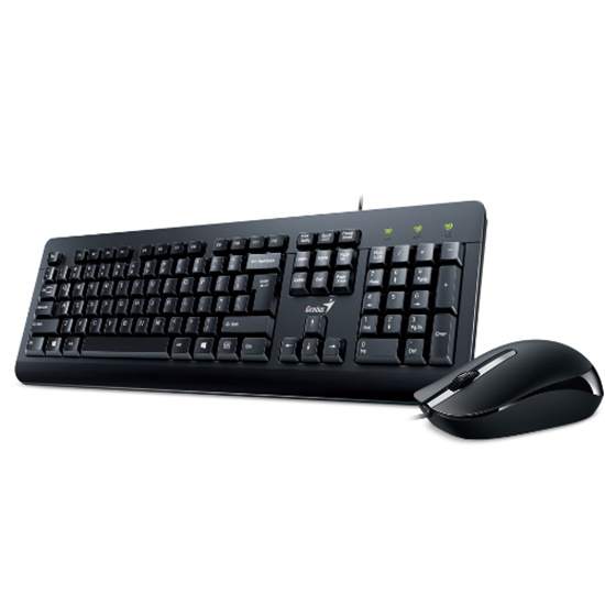 Combo (Tastierë & Maus) Genius KM‑160 / Wired - Zezë