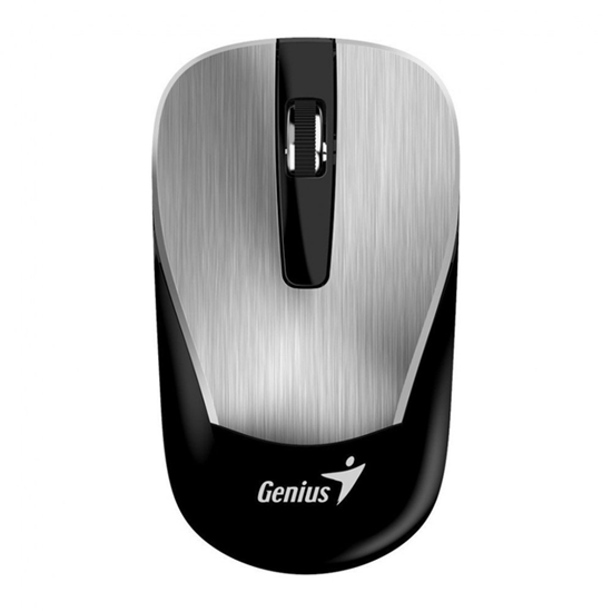 Maus pa Kabllo Genius ECO‑8015 Wireless & Bluetooth / USB / 1200 DPI – Argjend