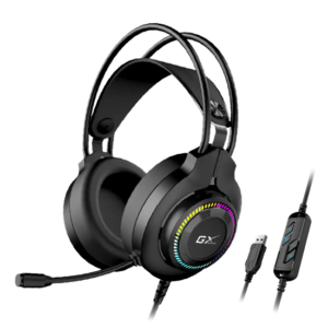 Kufje Gaming Genius / HS‑GX580U / RGB LED / USB – Zezë 6