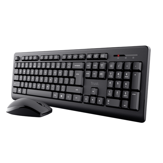 Combo (Tastierë & Maus) Trust Primo Wireless – Zezë