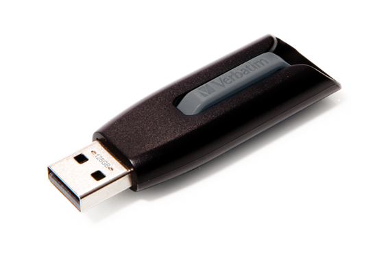 USB Flash Drive Verbatim / Store N Go V3 / 128GB / 3.0 – Gri