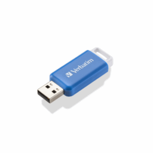 USB Flash Drive Verbatim / DataBar / 64GB / 2.0 – Blu