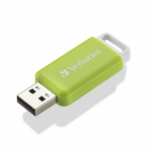 USB Flash Drive Verbatim / DataBar / 32GB / 2.0 – Gjelbër