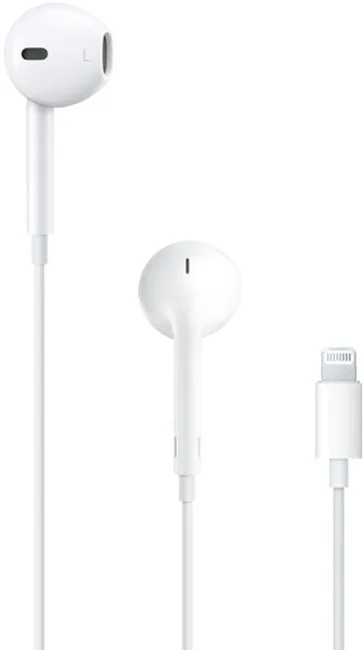 Kufje me kabllo Apple EarPods me lidhje Lightning – Bardhë