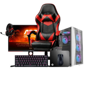 SPRING BUNDLE 10 / Ryzen 7 7800X3D / 24GB DDR5 / 1TB / RTX 5060 8GB + 25 AOC 25G3ZM/BK 240Hz + Redragon K630RGB + HyperX Cloud 3 + Razer Viper V3 + DJ2319F + Mauspad