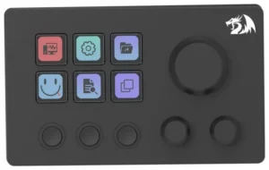 Kontroller Redragon Redragon Skyrider SS-551 / 6 macro LCD buttons / 3 knobs / USB-C / E zezë