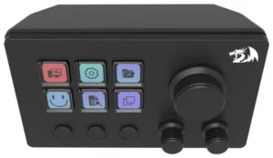 Kontroller Redragon Redragon Skyrider SS-551 / 6 macro LCD buttons / 3 knobs / USB-C / E zezë