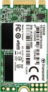SSD Transcend MTS430S / 128GB / M.2 2242 / 3D NAND / SATA III