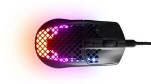 MOUSE GAMING STEELSERIES AEROX 3 ONYX BLACK 6