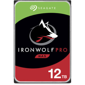 HDD e brendshme Bundle SEAGATE Ironwolf PRO Enterprise NAS HDD 12TB 7200rpm 6Gb/s SATA 256MB cache 8.9cm 3.5inch 24x7 for NAS RAID Rackmount Systems