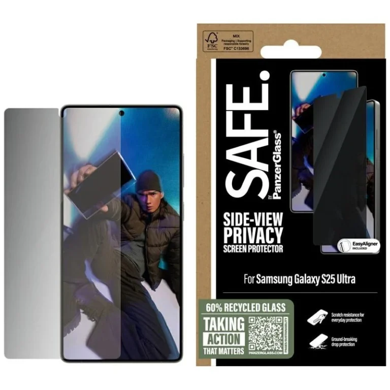Aksesorë për telefon SAFE Screen Protector for Samsung Galaxy S25