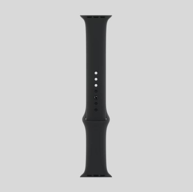 APPLE 46mm Black Sport Band - S/M