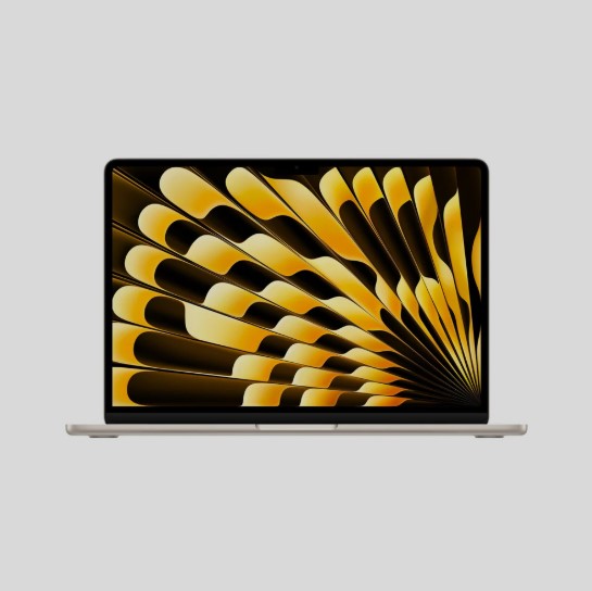 MacBook Air M4 Z1CW 13.6″ / CPU 10 / GPU 10 / 16GB N.E. / 16GB / 512GB / 70W USB-C DE – Starlight