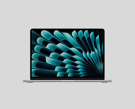 MacBook Air M4 Z1CU 13.6″ / CPU 10 / GPU 10 / 16GB N.E. / 16GB / 2TB / 35W Dual USB-C DE – Silver