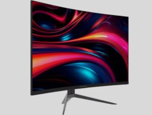 Monitor LC-Power LC-M32QC / 31.5″ / QHD / VA LCD / 16:9 / 165Hz / 1ms / HDMI + DP / E zezë