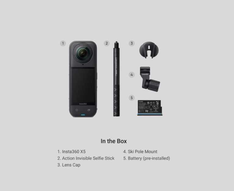 Insta360 X5 Ski Bundle