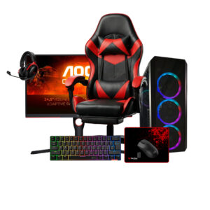 SPRING BUNDLE 5 / i7 14700KF / 32GB DDR4 / 500GB / RTX 5060 8GB + 25 AOC 25G3ZM/BK 240Hz + HyperX Cloud III + Redragon M916-PRO-4K + DJ2319F + MK005BT + P110