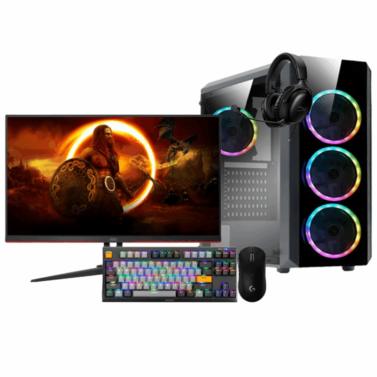 Kompjuter Gaming Summer Series 36 / Ryzen 5-5600X / 16GB / 500GB / RTX 5060 8GB + Monitor + Tastier + Kufje + Maus