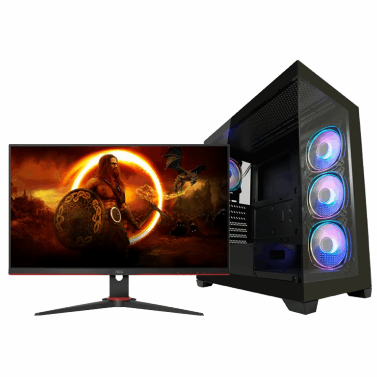 Kompjuter Gaming Summer Series 38 / i5-14600KF / 32GB / 500GB / RTX 5060 8GB + Monitor Gaming AOC 24G2ZE/BK / 24 Inch / Full HD / 240Hz
