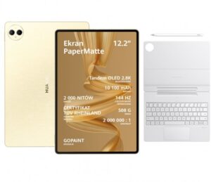 Tablet Android Huawei MatePad Pro / 12.2 inch / 12GB / 512GB / PaperMatte Gold + Keyboard + Stylus