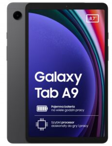 Tablet Android Samsung Galaxy Tab A9 / 8.7 inch / 8GB / 128GB / Gri (X110)