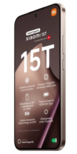 Telefon Xiaomi 15T / 12GB / 512GB – Rose Gold - Figura 3