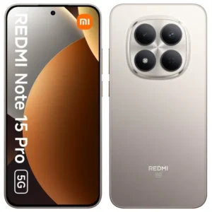 Telefon Xiaomi Redmi Note 15 Pro 5G / 8 GB / 256 GB – Titanium