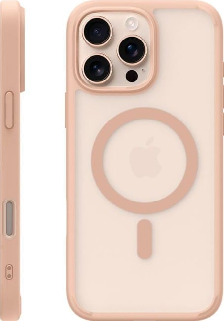 Aksesorë për telefon Spigen Ultra Hybrid “T” Mag / MagSafe / iPhone 16 Pro - Rozë