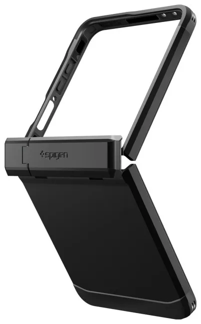 Aksesorë për telefon Spigen Tough Armor Pro Mag / Magsafe / Galaxy Z Flip 7 - Zezë