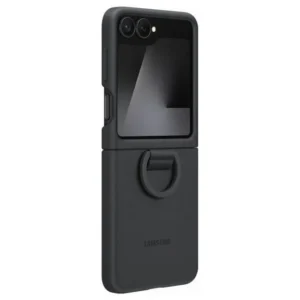 Aksesorë për telefon Samsung Silicone Case për Galaxy Flip7 FE – Zezë
